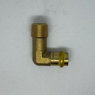 15MM X 1/2'M BSP ELBOW 90D GAS METPRESS (EA)