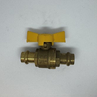 15MM BALL VALVE BUTT GAS METPRESS (EA)